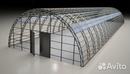 Фермы для арочного ангара 12х6