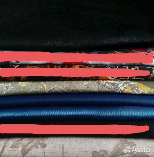 Отрезы тканей