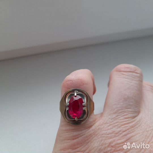 Кольцо серебро винтаж СССР