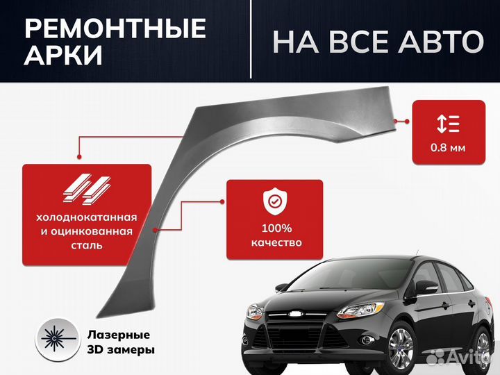 Ремонтная арка Mitsubishi Outlander 1