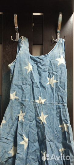 Джинсовое платье