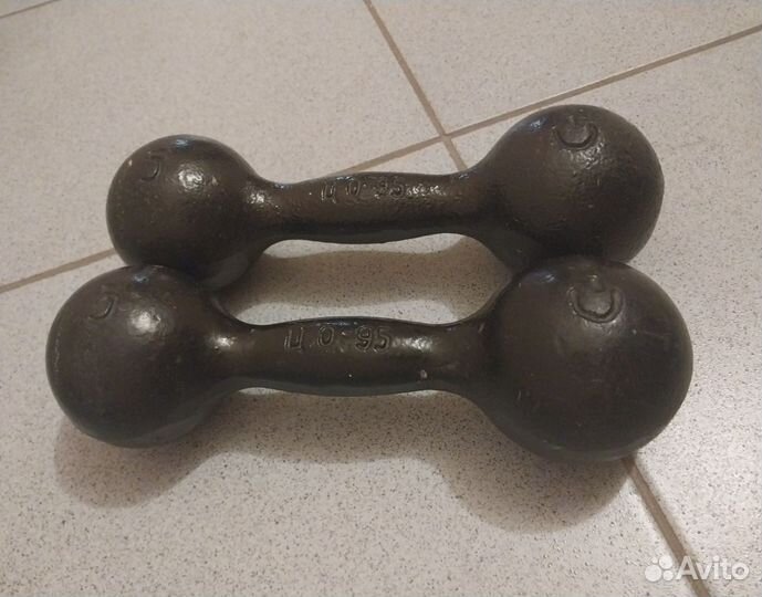 Гантели 5 кг СССР