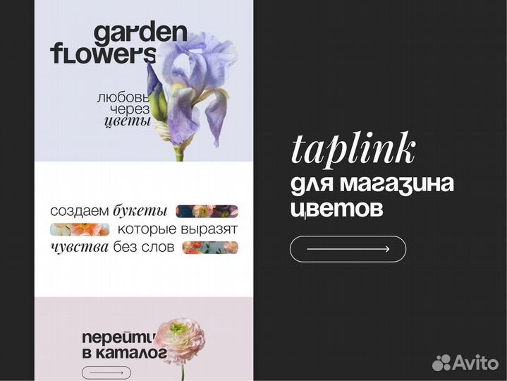 Создание Taplink таплинк под ключ сайты
