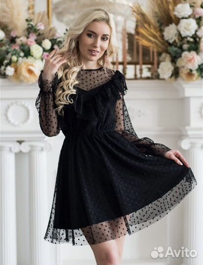 Платье вечернее миди