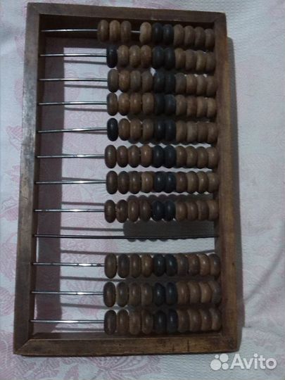 Счеты деревянные большие СССР