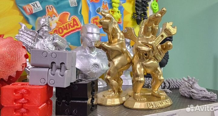 Статуэтка бюст супергерои