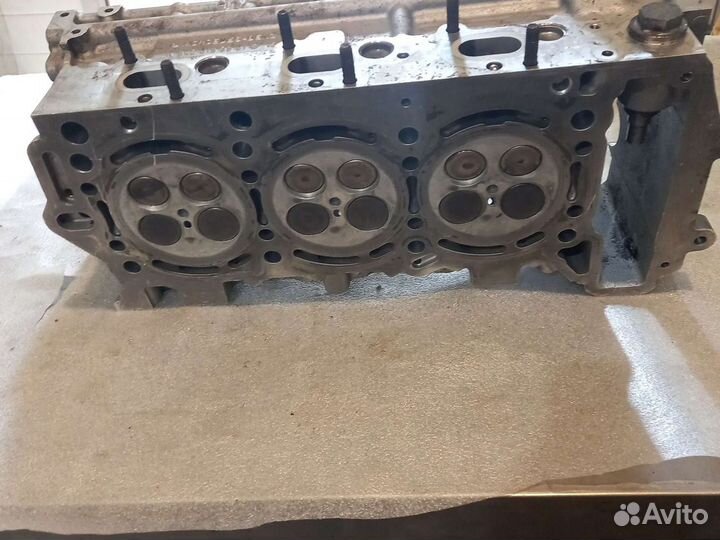 Головка блока цилиндров Mercedes двигатель ом642