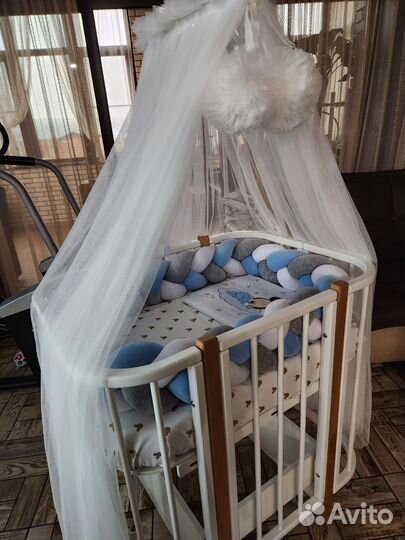 Держатель для балдахина и балдахин + косичка