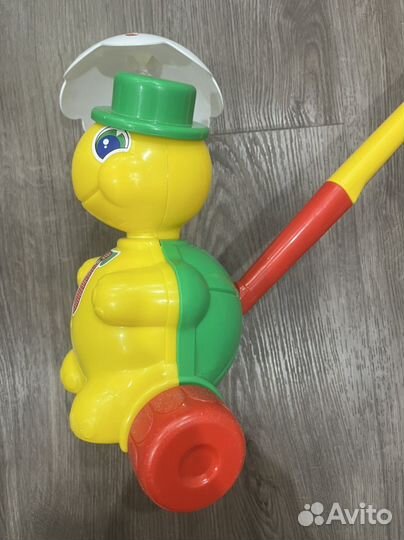 Каталка черепашка с зонтиком Полесье