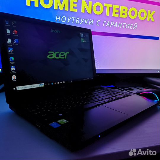 Мощный ноутбук Acer SSD/HDD/I3/4gb/GT8402GB