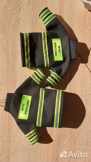 Мчс сувенир для машины (боевка пожарного)