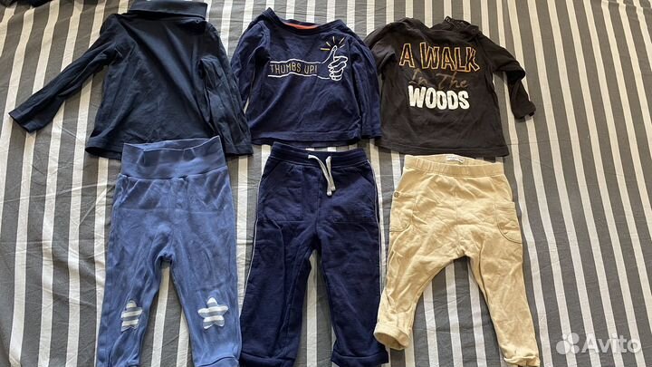 Вещи пакетом на мальчика 80