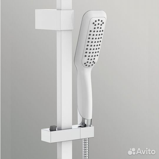 Душевая система Black & White shine white Дания