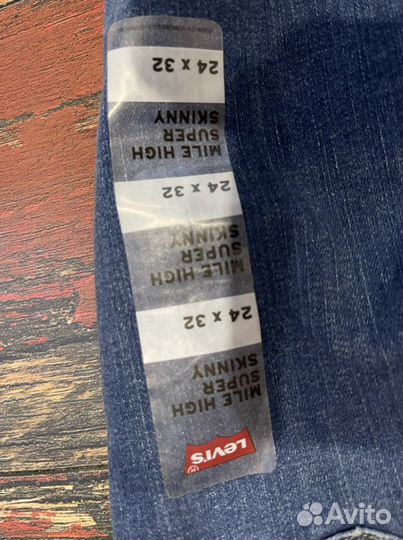 Джинсы levis новые