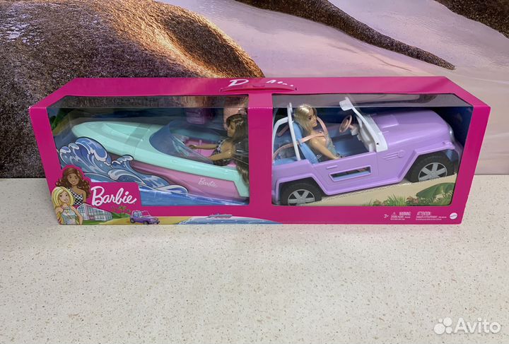Новые куклы Barbie с транспортом