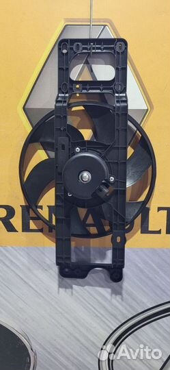 Вентилятор радиатора охлаждения двигателя диффузор