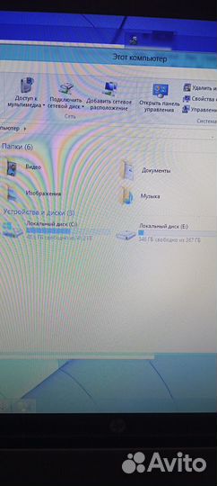 Мощный игровой ноутбук HP 17 дюймов