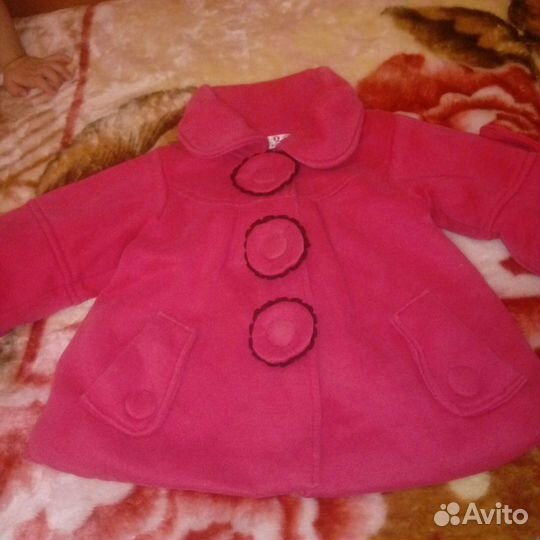 Пальто для девочки демисезонное