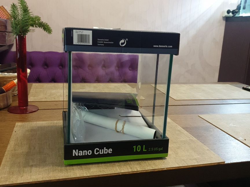 Аквариум dennerle NanoCube 10л