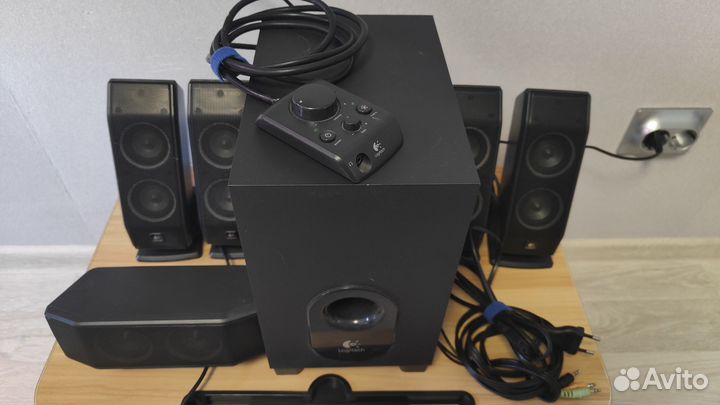Акустика Logitech x-540 5.1