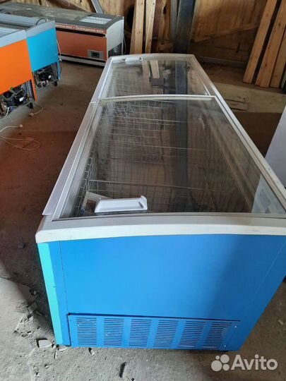 Морозильный ларь бонета гнутое стекло бу