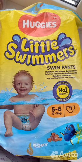 Памперсы для плавания 12-18 кг