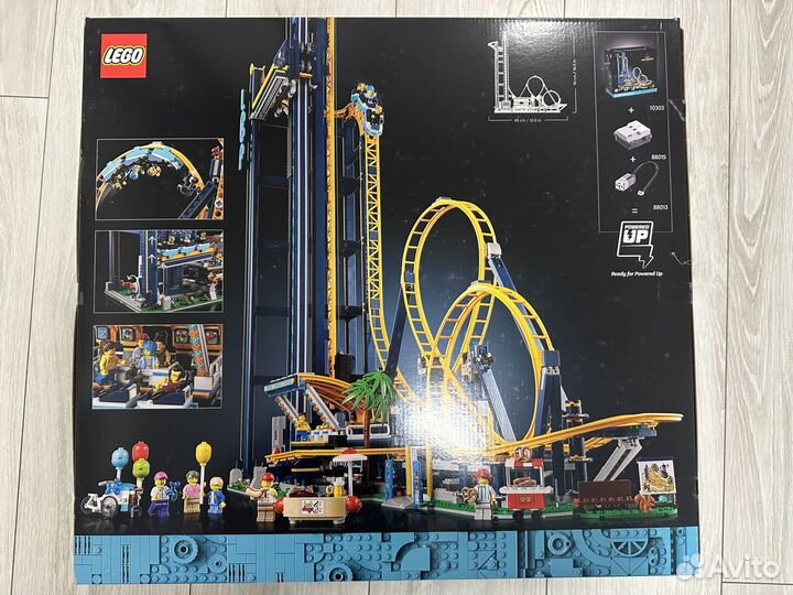 Lego 10303 Американские горки с мёртвой петлёй