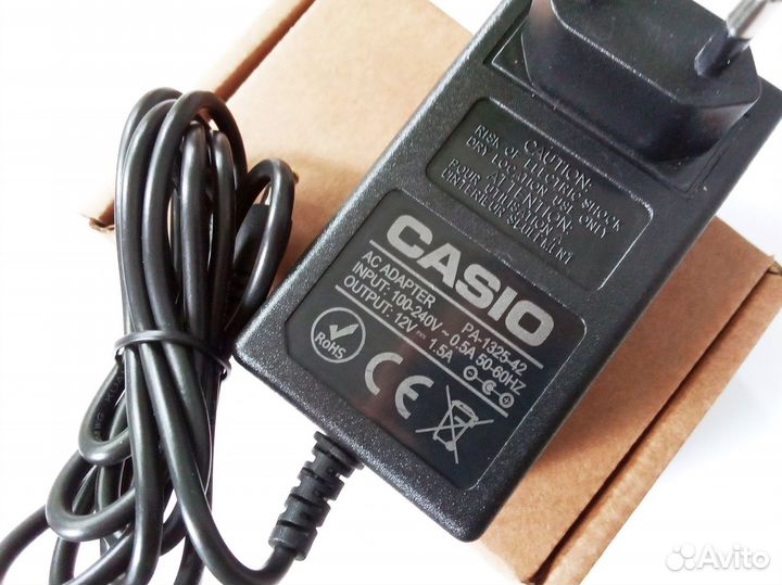 Адаптер питания Casio CTK-6000, CTK-6200, CTK-6250