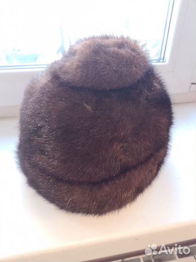 Шапка норковая женская