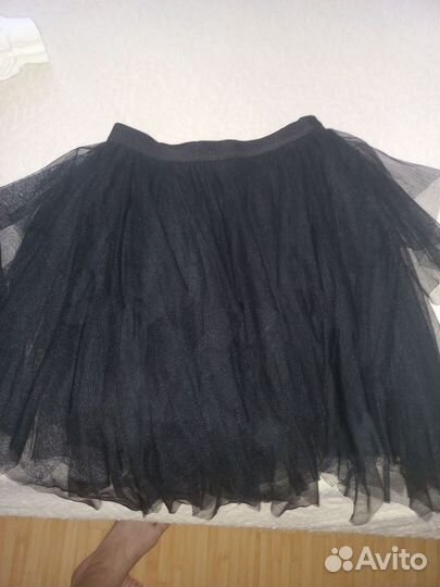 Юбка чёрная уэнсдей