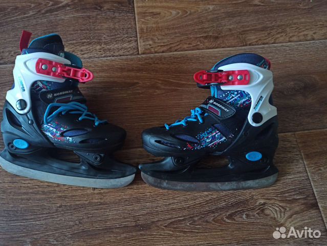 Коньки ледовые детские раздвижные Nordway Jumper