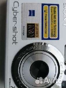 Компактный фотоаппарат sony cyber shot
