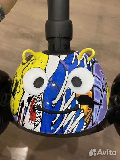 Самокат детский трехколесный новый
