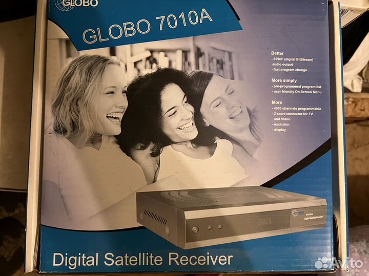 Спутниковый ресивер globo