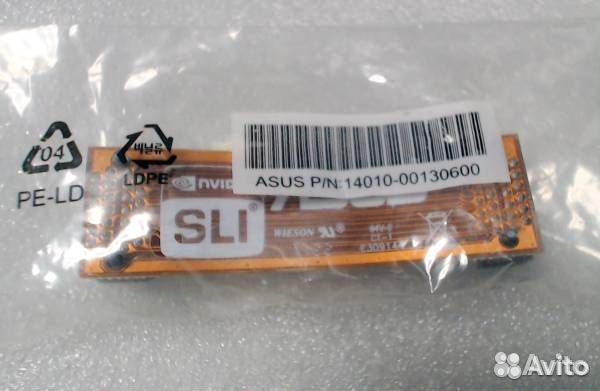 SLI шлейф nVidia asus P/N:14010-0013C600
