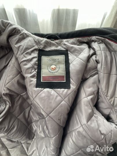 Драповое мужское полупальто