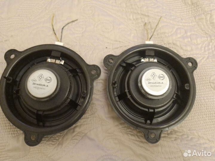 Динамики 13 см renault веста с новой машины штат