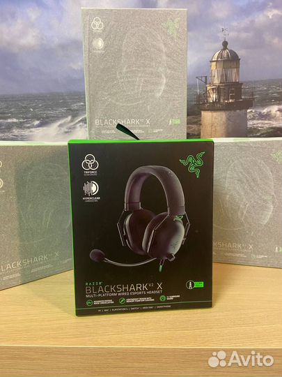 Игровые наушники Razer BlackShark V2 X,черные