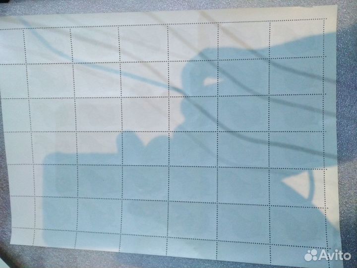 Чернобурая лисица лиса Лист 36 марка 1980 5086