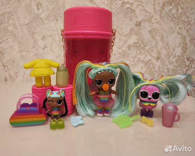 Кукла лол lol ультра редкие Радуга