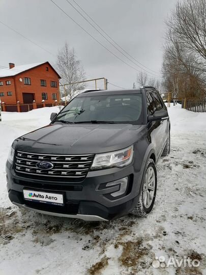 Ford Explorer 3.5 AT, 2017, 82 000 км