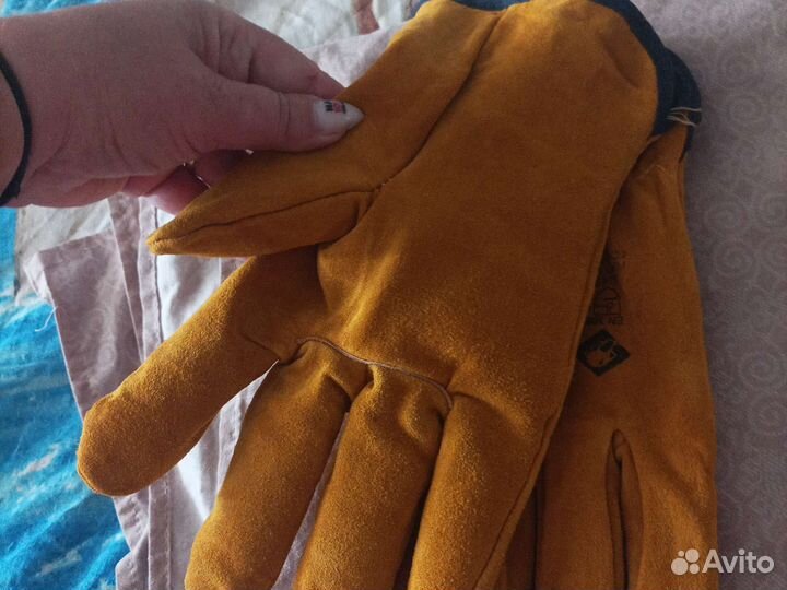 Перчатки мужские на меху