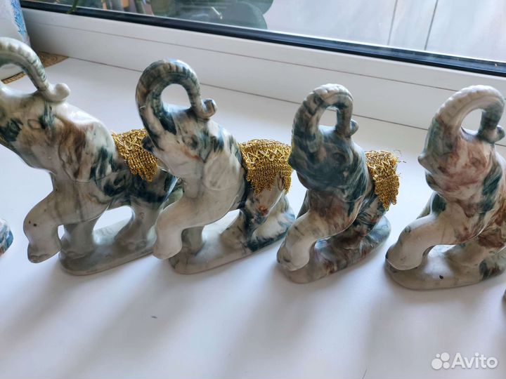 Статуэтки 7 слонов