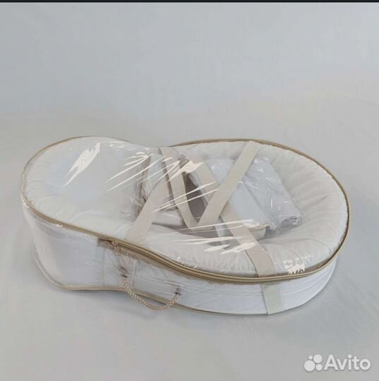 Кокон для новорождённых с ручками для переноски 0+