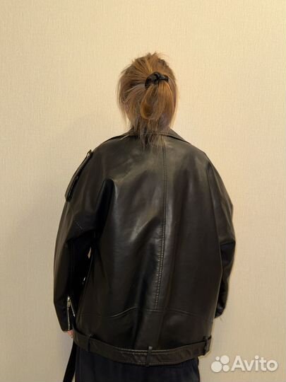 Куртка кожаная женская
