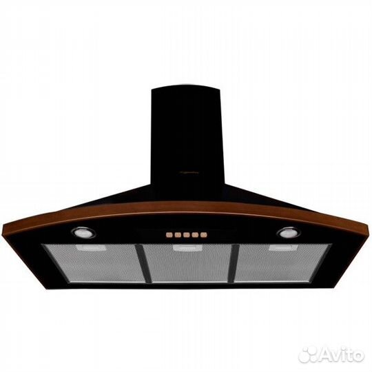 Каминная вытяжка Kuppersberg bona 90 B Bronze