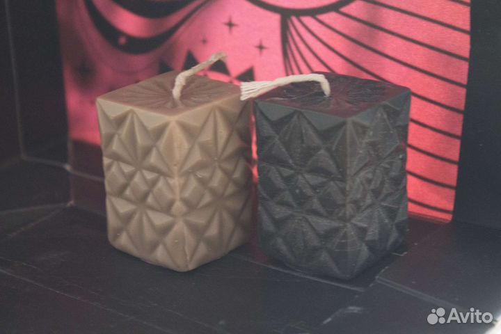 Ароматическая Свеча-Амулет для дома из воска