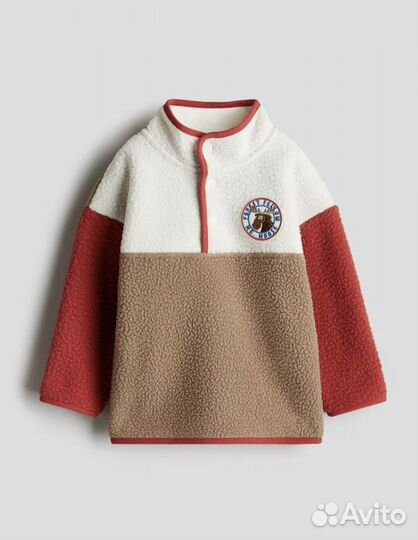 Толстовка тедди hm 110-116