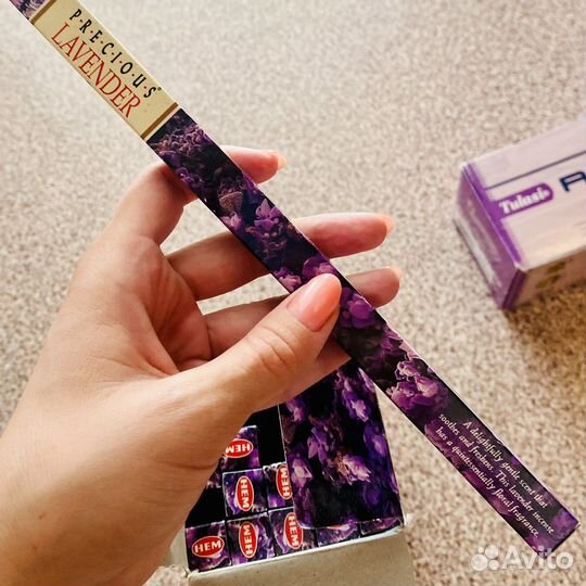 Новые индийские арома благовония хем лаванда
