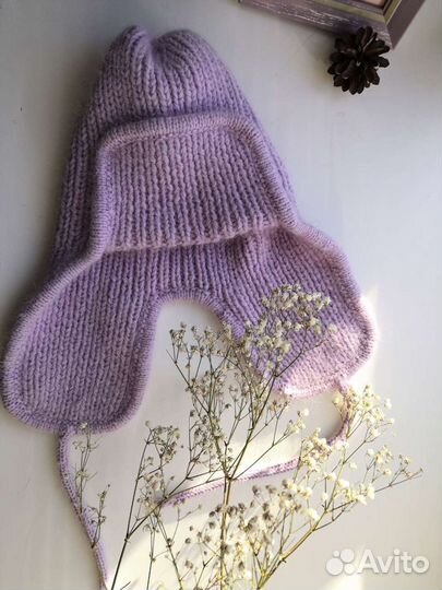 Шапка ушанка новая ручной работы